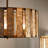 4 - Light Steel Dimmable Drum Chandelier