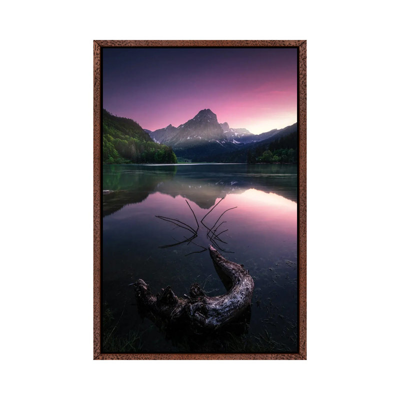 Obersee 1 Piece Wall Art on Canvas, 152.5 cm H x 101.5 cm W, Classic Wood Framed