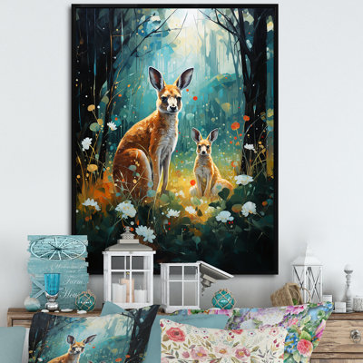 " Cute Kangaroo Flower Oasis II "