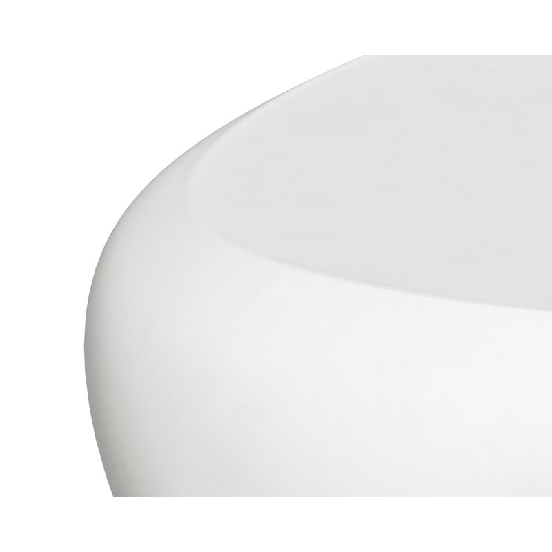 Corvo Outdoor Coffee Table, Small, White