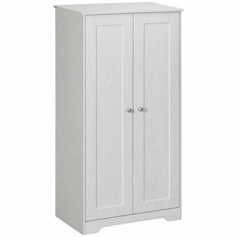 Armoire de rangement, tablettes réglables à 2 portes, garde-manger, armoire de cuisine autoportante avec portes