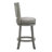 Leda Swivel Upholstered Counter Stool with Solid Wood Frame-687689930-789430965-730086964