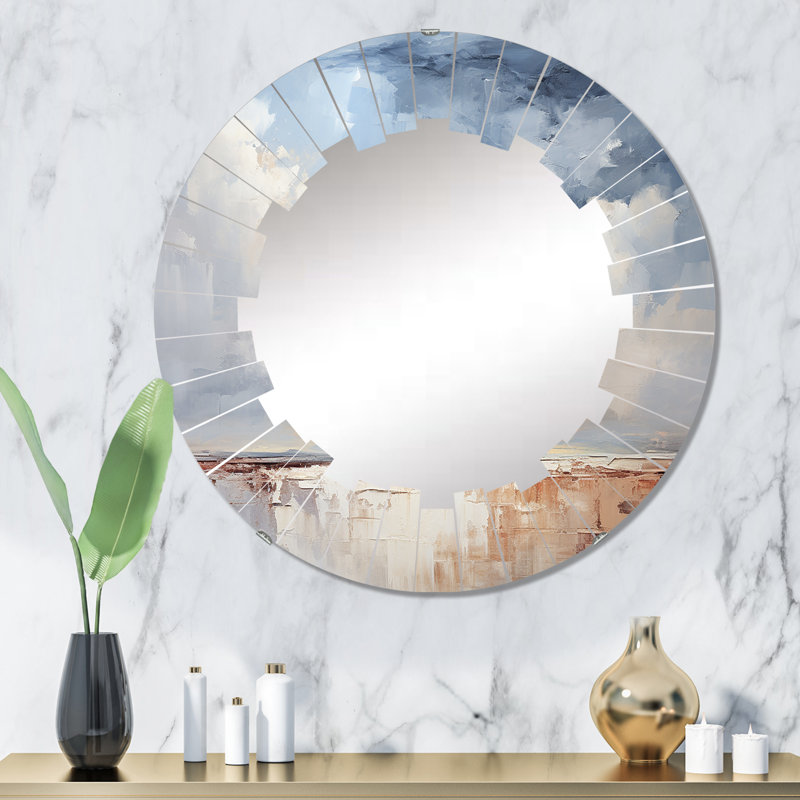 Xenophon Circle Mirror, 32" x 32"