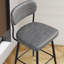 Ensemble de 2 tabourets de bar rotatifs 360 °, revêtus -1520541579