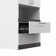 Ailed 30W Storage Cabinet with Pull-Out Shelf