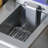 Commercial Electric Deep Fryer Countertop Deep Fryer With Dual Tanks 3000W
