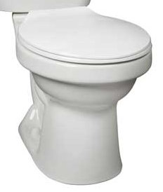 Cascade 1.28 GPF Round Toilet Bowl