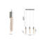 Luminaire suspendu moderne en cristal 3 lumières-296346156