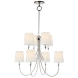 Thomas O'Brien Reed Large Chandelier