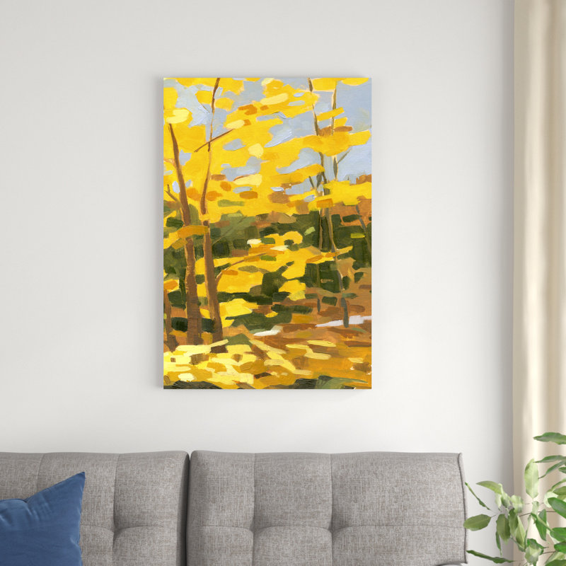 Randonnée d'automne II, H 36 po x l 24 po