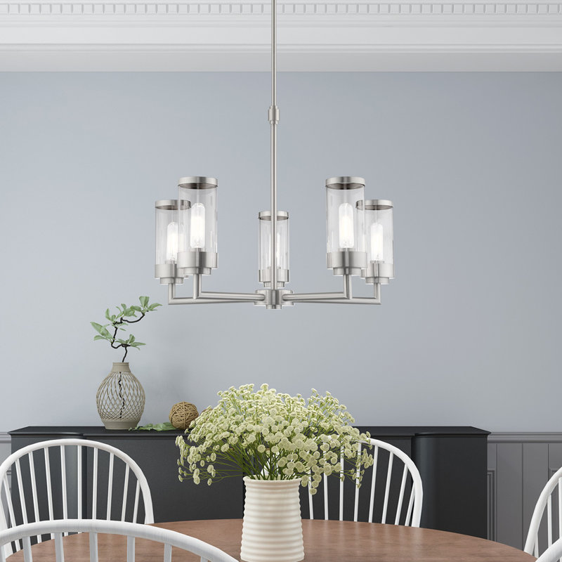Lustre classique / traditionnel à 5 lumières Binghamton