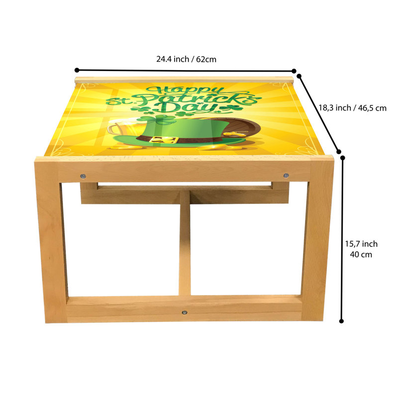 Fernanda Sled Coffee Table, 62cm H x 46cm W x 40cm D