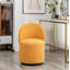 Fauteuil demi-tonneau pivotant en polyester de 20 po Annielise-1575610757