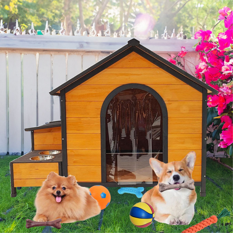 Niche pour chien portable et solide pour aire de jeux