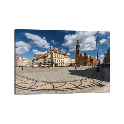 «Pologne, Wroclaw, Main Square III» par Mikolaj Gospodarek - photographie sur toile tendue