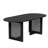 Wood Dining Set With Oval Table And Upholstered Chairs-B-116467718-116467719