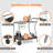 Metal Bar Cart