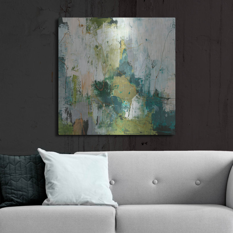  'Authentic 2' by Design Fabrikken Metal Wall Art, 36" H x 36" W