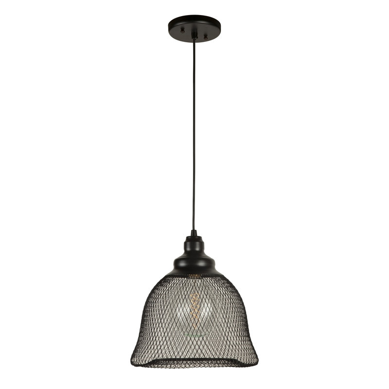 Layne 1 - Light Matte Black Single Pendant