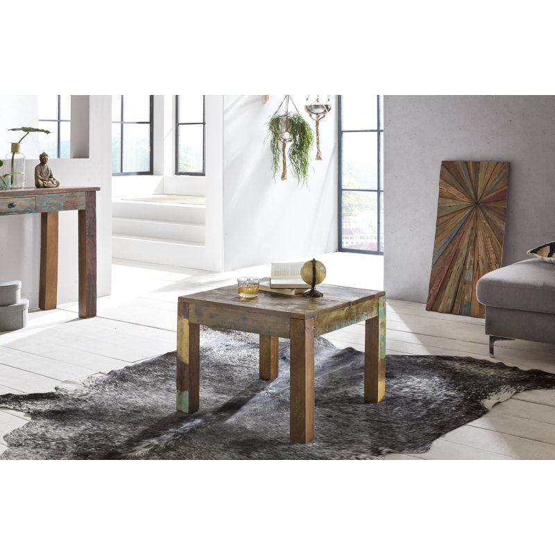 Alma Solid Wood End Table