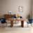 Walnut Oval Unfinished Dining Table-1744585494