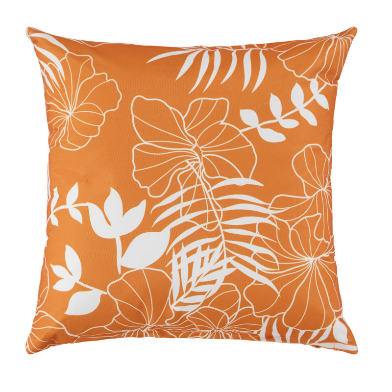 Housse de coussin carré, Orange