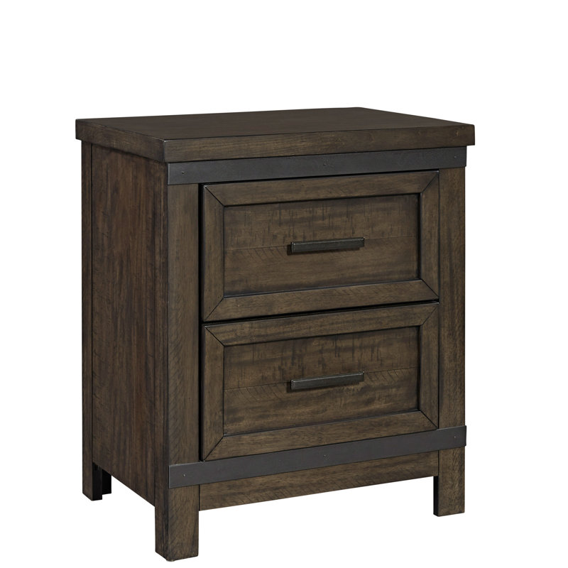Lexee 2-Drawer Nightstand