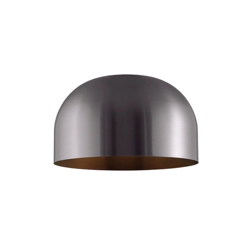 Abat-jour fourchu / grand, Métal industriel, H 8,07 po x l 13,39 po x P 13,39 po