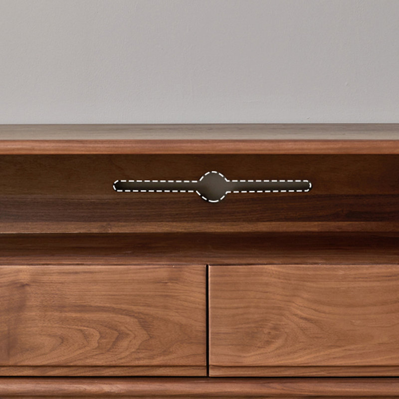 TV Stand with Open Storage