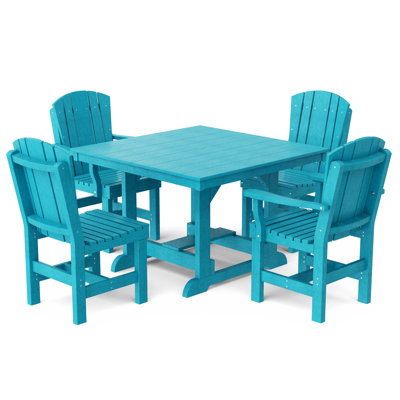 Heritage 5-Piece 44" x 44" Dining Set