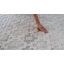 Tapis de couloir intérieur moderne, beige crème.-1951637607