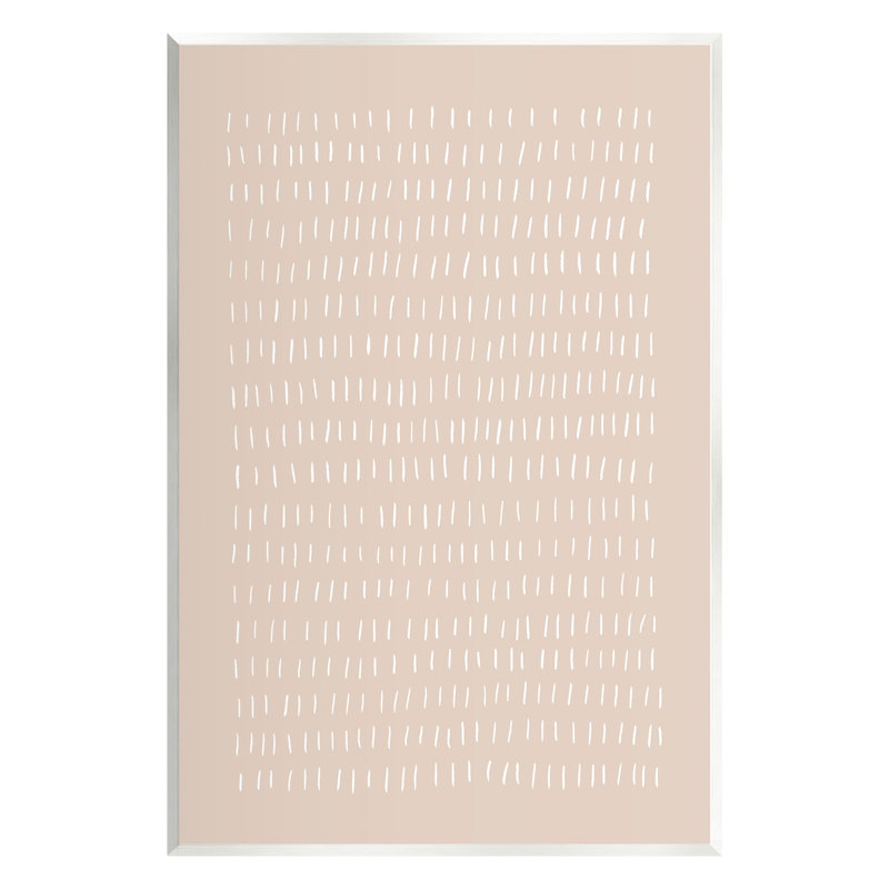 «Beige Dash» par Victoria Borges, H 19 po x l 13 po