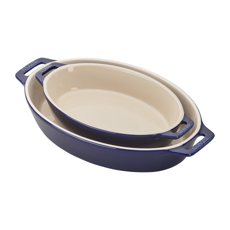 Staub Ceramics 3-piece Rectangular Baking Dish Set & Reviews