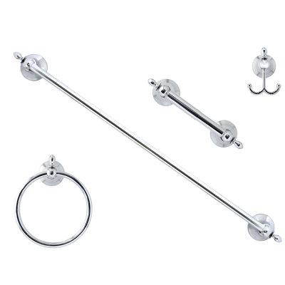 Thoren 4 - Piece Bathroom Hardware Set