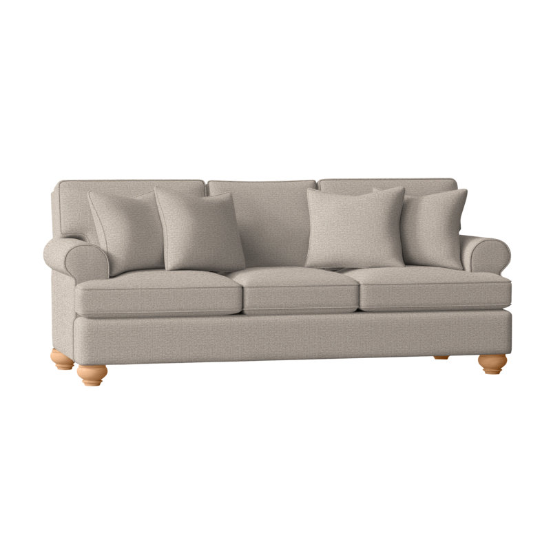 Artisan Landing Upholstered 86'' Sofa, Sandalwood, Beige Performance Fabric; 0851-73