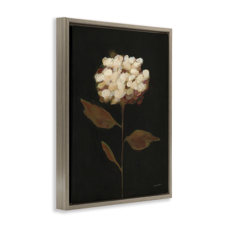 "Fade Into Fall Bloom", art mural encadré par Haley Knighten, Cadre flottant orme Montalcino, H 21 po x l 17 po