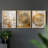 Abstract  Series  LIX  -Set Of 3 Framed Giclee Prints -Ready to Hang-107251905-107251903