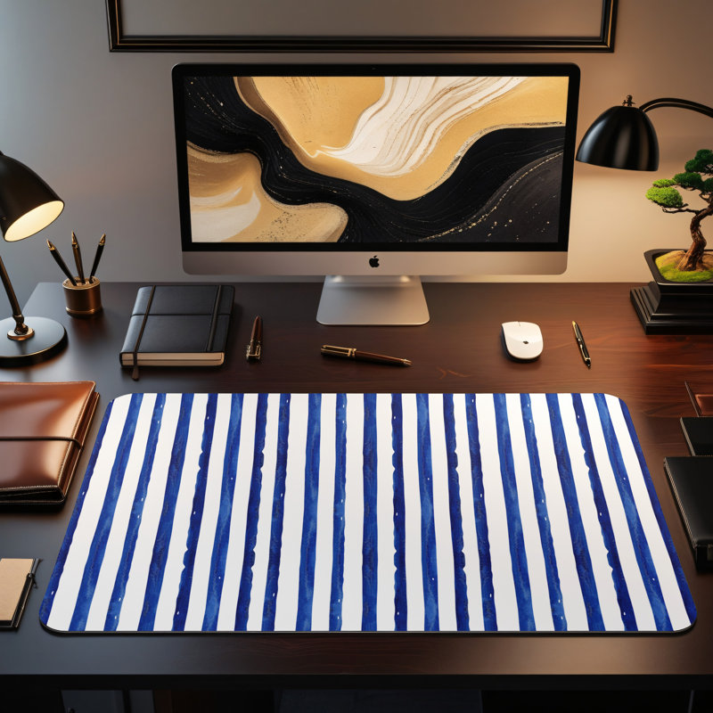 Polyester Desk Pad, 14.4x12.1