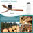 Nicola 52" W 3-Blade LED Ceiling Fan-111707153