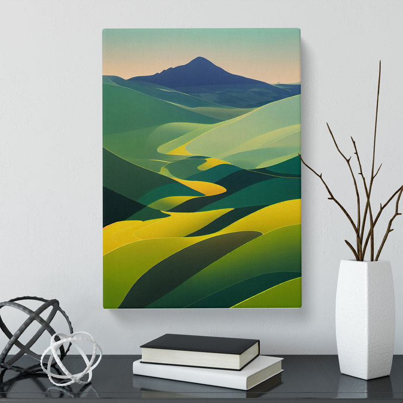 Hunnewell Spring Landscape View Vol.1 - Wrapped Canvas, 50cm H x 35cm W