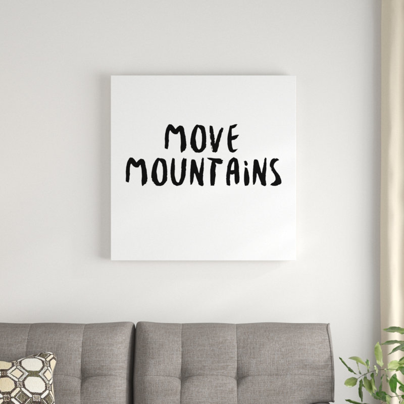 Power Quotes VI by Anna Hambly - Wrapped Canvas Print, 76cm H x 76cm W