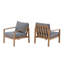  Chaise d'extérieur avec coussins Vanover-113103515