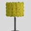 Lampe de table en métal / acrylique 18,25 "Roses en fleurs-751190568-751190570