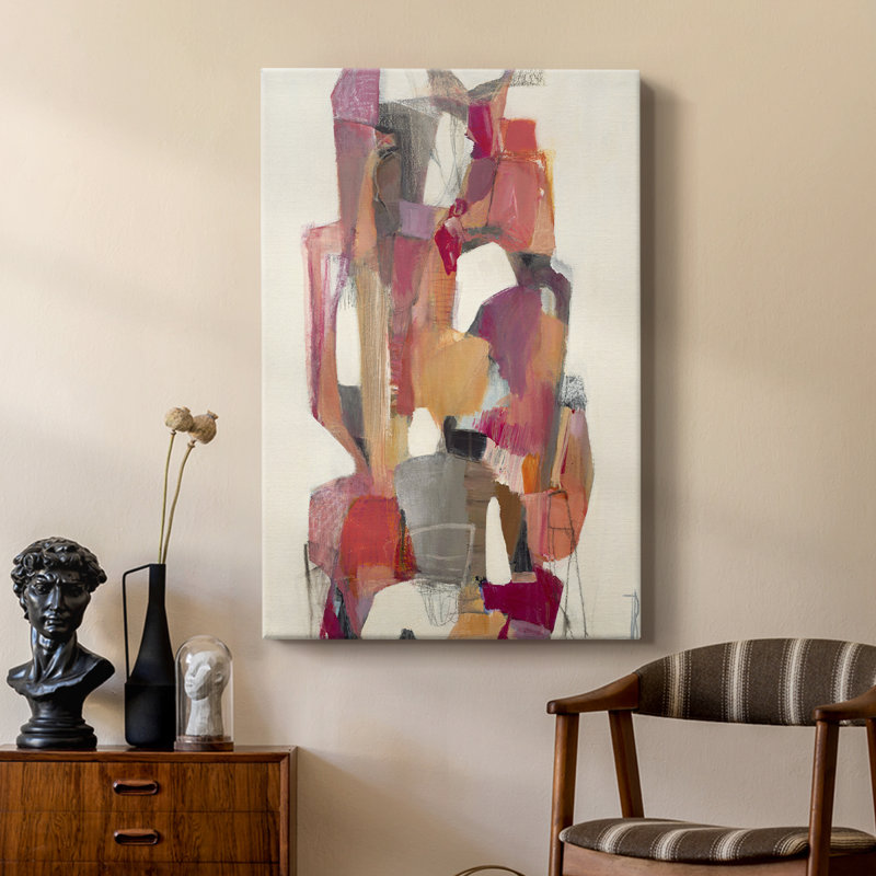 Totem au lever du soleil - galerie Cavas sur mesure, H 12 po x l 8 po