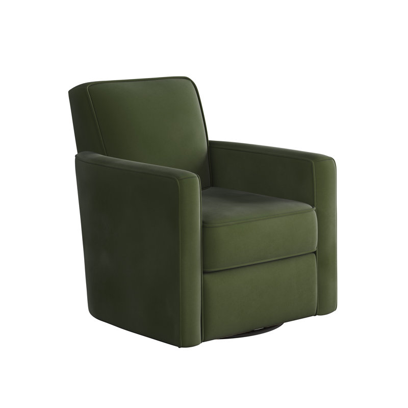 Fauteuil oscillant pivotant Balina Bindi, Bella forêt, H 38 po x l 35 po x P 36 po  