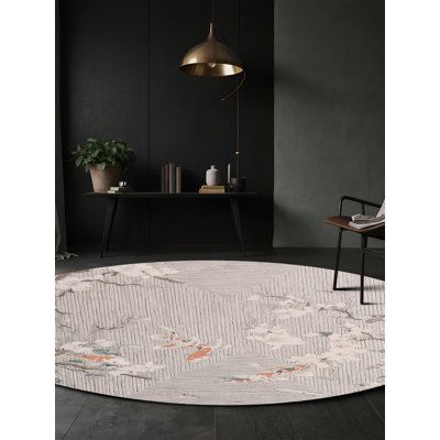 Tapis gris lavable à la machine