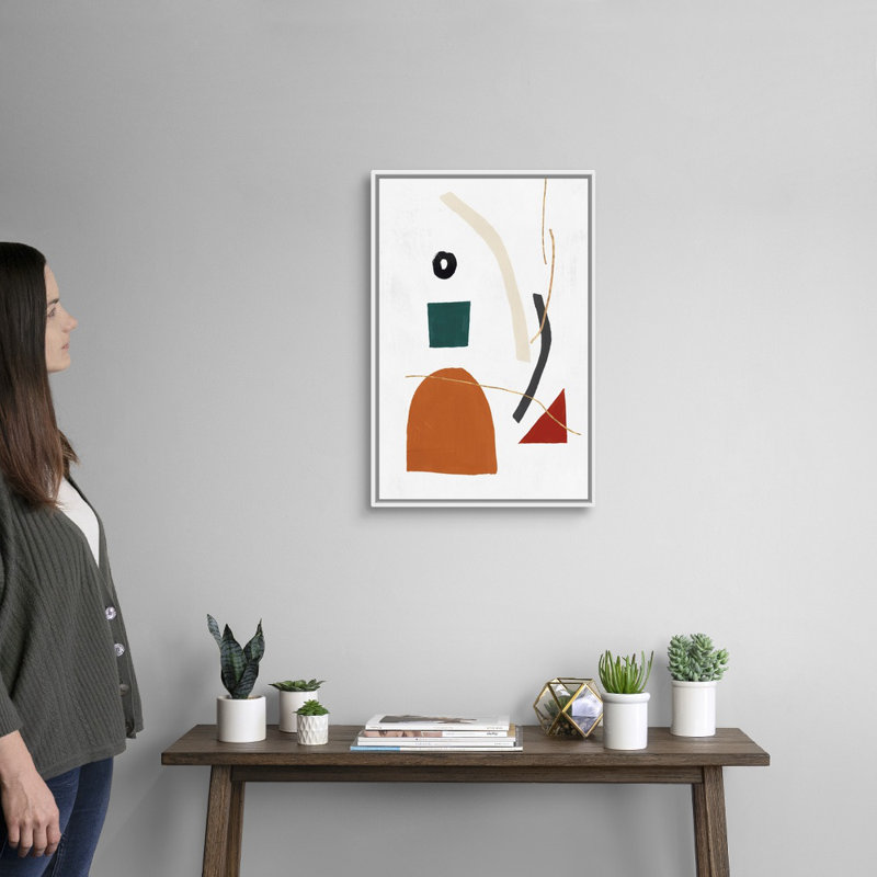 «Precision II» par PI Studio - reproduction sur toile, H 26 po x l 18 po x P 1,75 po, Toile blanche encadrée
