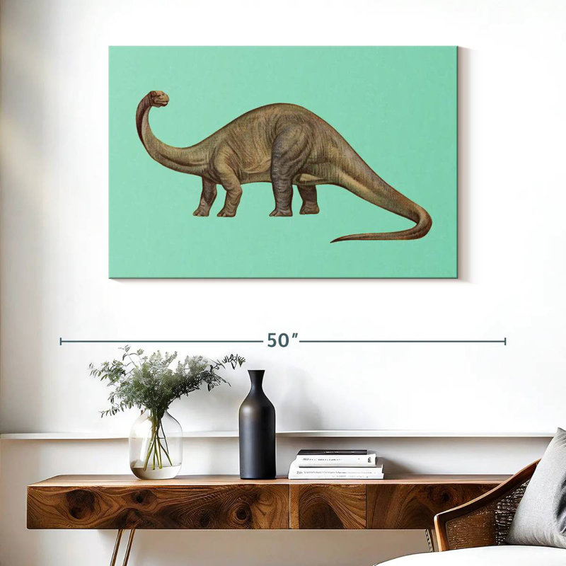 Crowle Brontosaurus Illustration