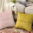 Orange Set of 2 Plain Colors Equal Quadrants Throw Pillows FULL set with inserts size 18"x18"-855817374-855817369