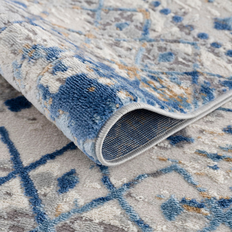Tapis d'intérieur, tapis tissé à la machine, Rectangle 5 pi 3 po x 7 pi